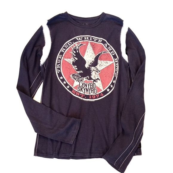 Vintage Lynyrd Skynyrd Long Sleeve Graphic Tee Shirt By Trunk Ltd S - Picture 12 of 12